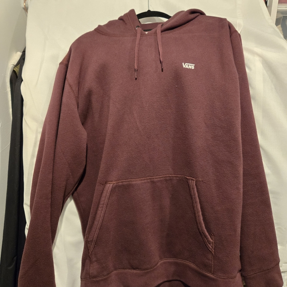 Vans Burgundy Hoodie